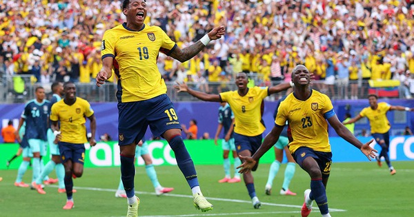 Thể thao trực tuyến: Ecuador gây địa chấn, 19 đội giành vé knock-out - hình ảnh - j88slot.vip Thể thao trực tuyến: Ecuador gây địa chấn, 19 đội giành vé knock-out - hình ảnh - j88slot.vip