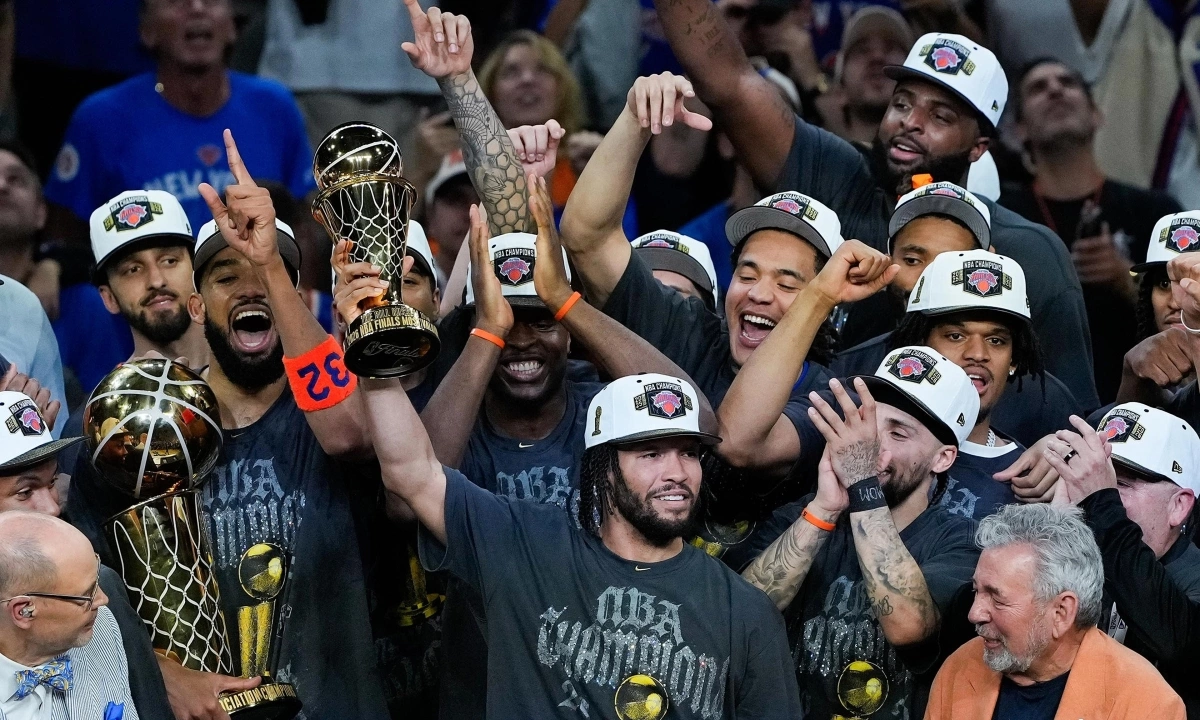 J88 cược thể thao: New York Knicks lên ngôi vô địch NBA sau 53 năm chờ đợi - hình ảnh - j88slot.vip