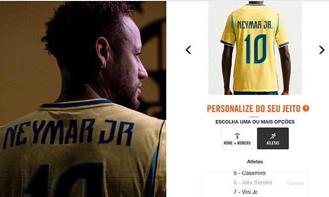 Áo tuyển Brazil in tên Neymar gây tranh cãi vì một dấu chấm: góc nhìn mới cho người chơi Việt - hình ảnh - j88slot.vip Áo tuyển Brazil in tên Neymar gây tranh cãi vì một dấu chấm: góc nhìn mới cho người chơi Việt - hình ảnh - j88slot.vip