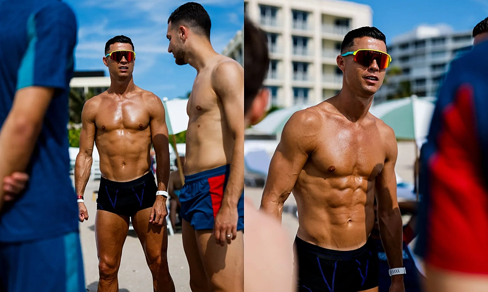Ronaldo khoe body ‘không tuổi’ trên bãi biển Mỹ – Cơ hội giải trí cùng J88 baccarat - hình ảnh - j88slot.vip