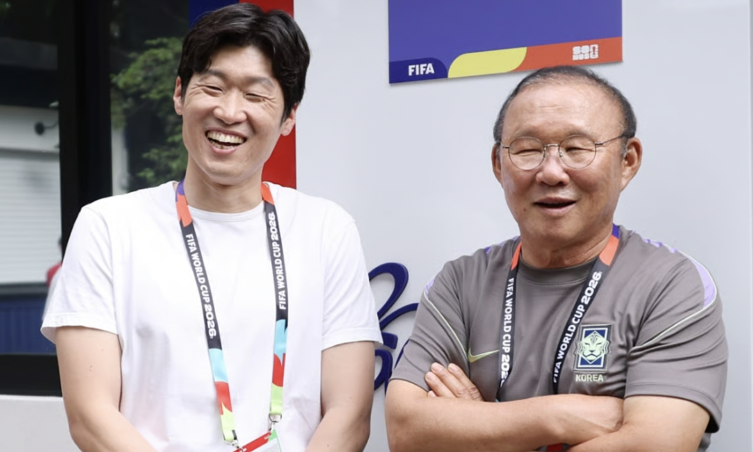 Ông Park Hang-seo tái ngộ Park Ji-sung trước thềm World Cup 2026 - hình ảnh - j88slot.vip Ông Park Hang-seo tái ngộ Park Ji-sung trước thềm World Cup 2026 - hình ảnh - j88slot.vip