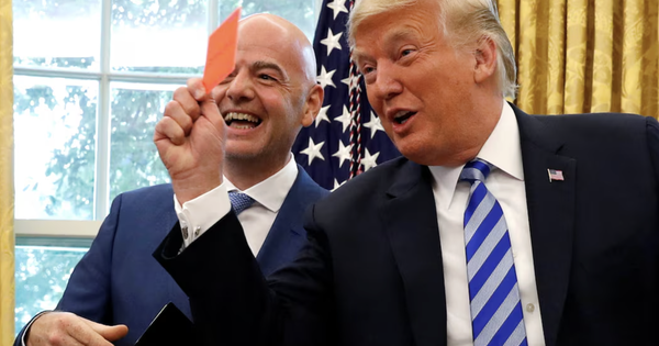Chủ tịch FIFA tiết lộ đã trao đổi với Trump về thẻ đỏ gây tranh cãi của Balogun - hình ảnh - j88slot.vip