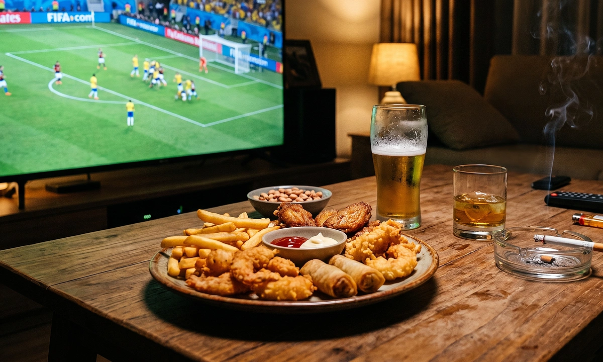 Ăn đêm xem World Cup – combo ‘sát thủ’ khiến dạ dày và gan tổn thương ra sao? - hình ảnh - j88slot.vip